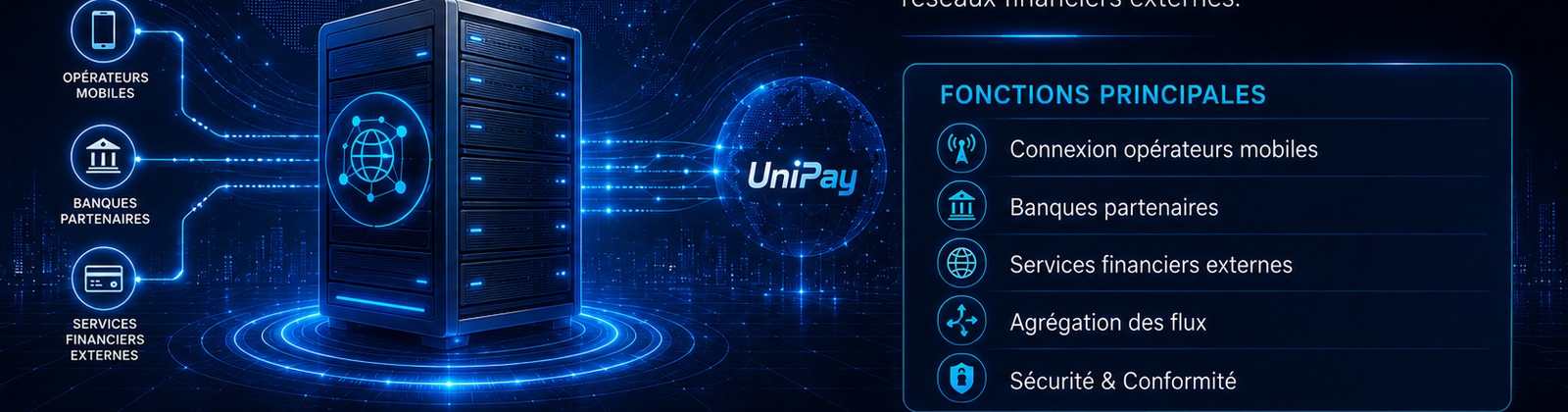 Partenariats et services interconnectés UniPayWeb